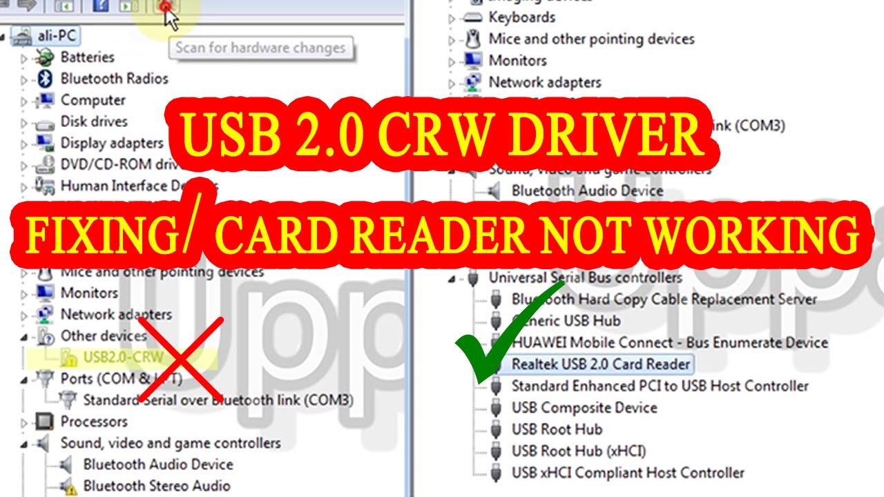 realtek usb 2.0 card reader update